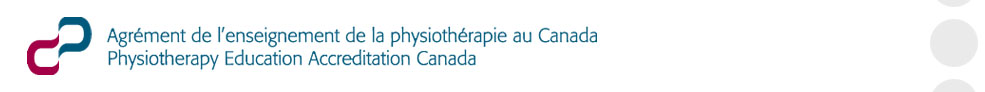 Agrement de l'enseignement de la physiotherapie au Canada